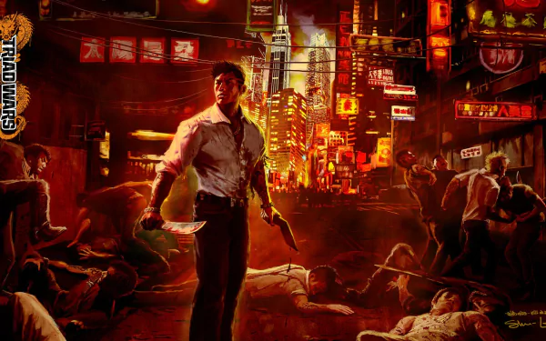 video game Triad Wars HD Desktop Wallpaper | Background Image