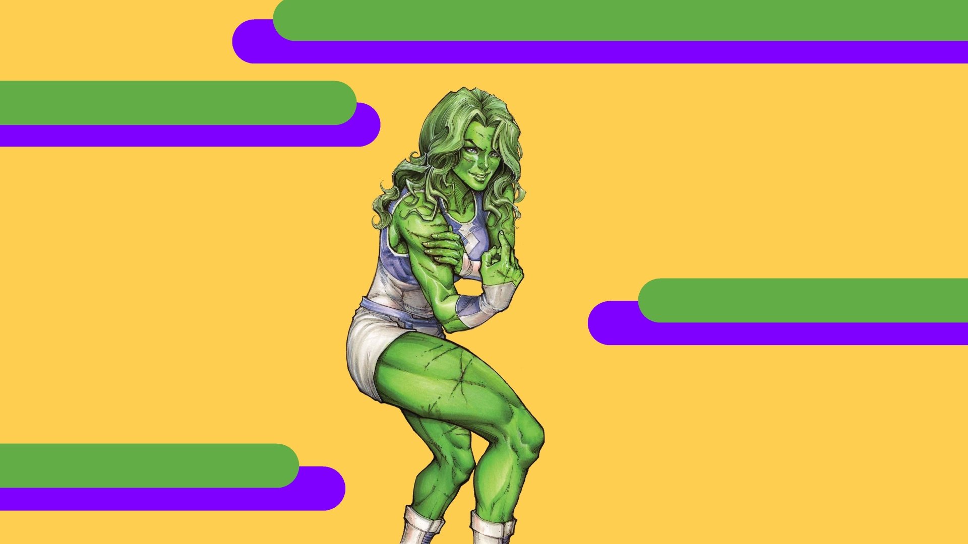 Download Comic She-Hulk 4k Ultra HD Wallpaper