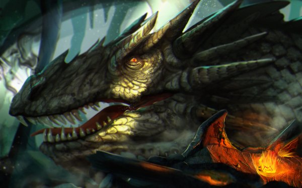 Fantasy Dragon HD Wallpaper | Background Image