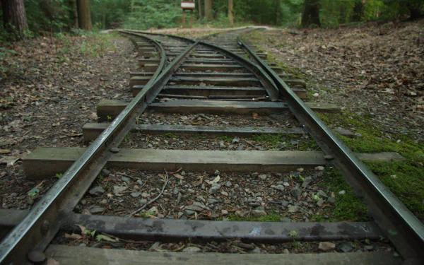 man made railroad HD Desktop Wallpaper | Background Image