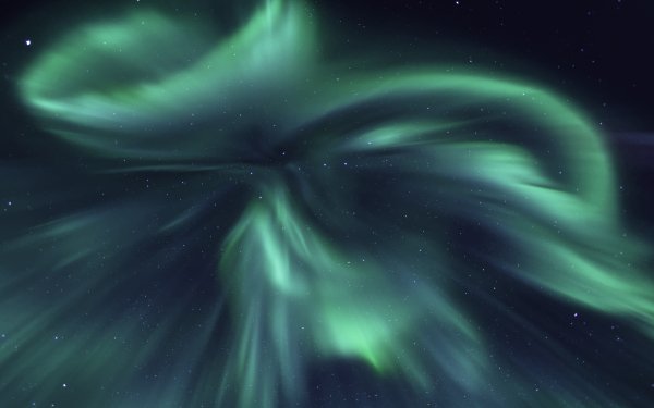 Nature Aurora Borealis Stars Sky Starry Sky Night HD Wallpaper | Background Image
