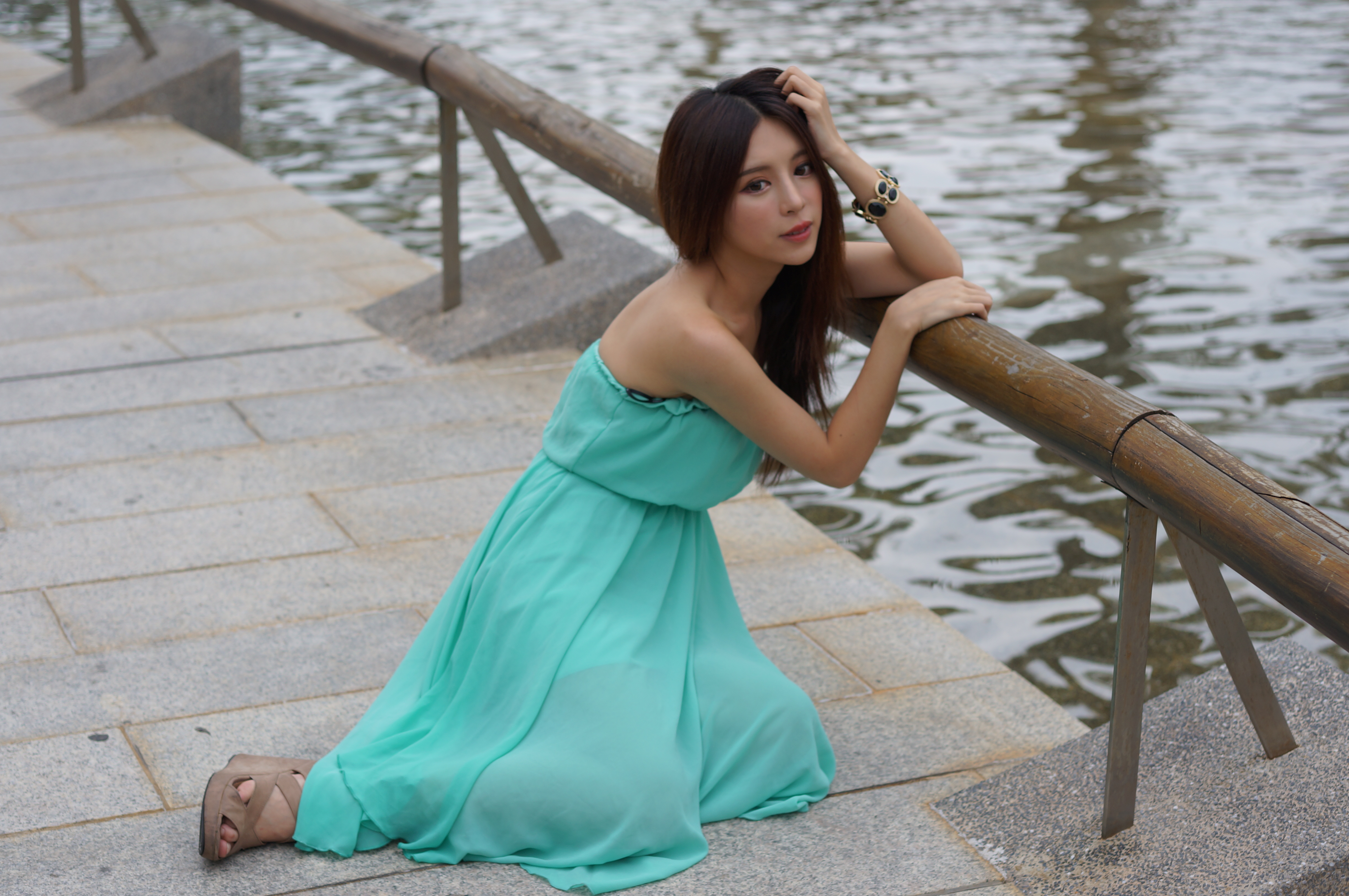 Download Bracelet Dress Taiwanese Asian Model Julie Chang Woman Zhang ...