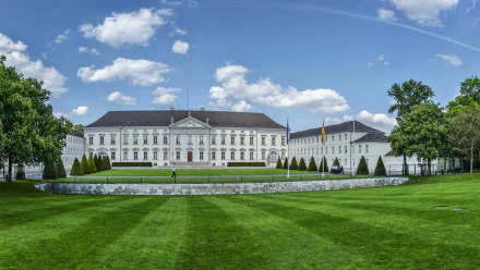 man made Bellevue Palace (Germany) HD Desktop Wallpaper | Background Image