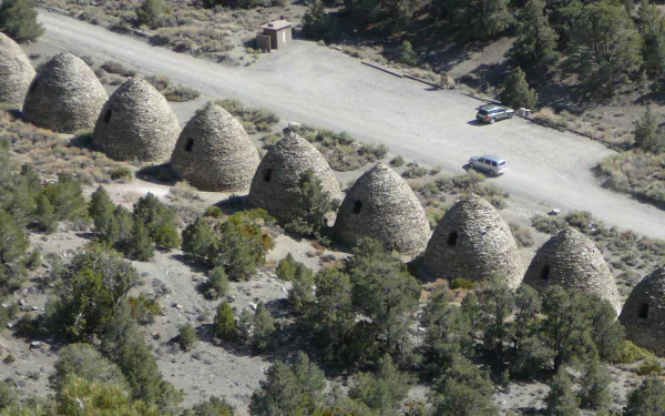 man made Charcoal Kilns HD Desktop Wallpaper | Background Image