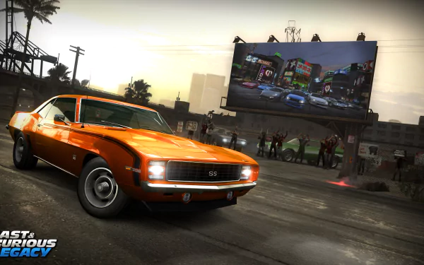 video game Fast & Furious: Legacy HD Desktop Wallpaper | Background Image