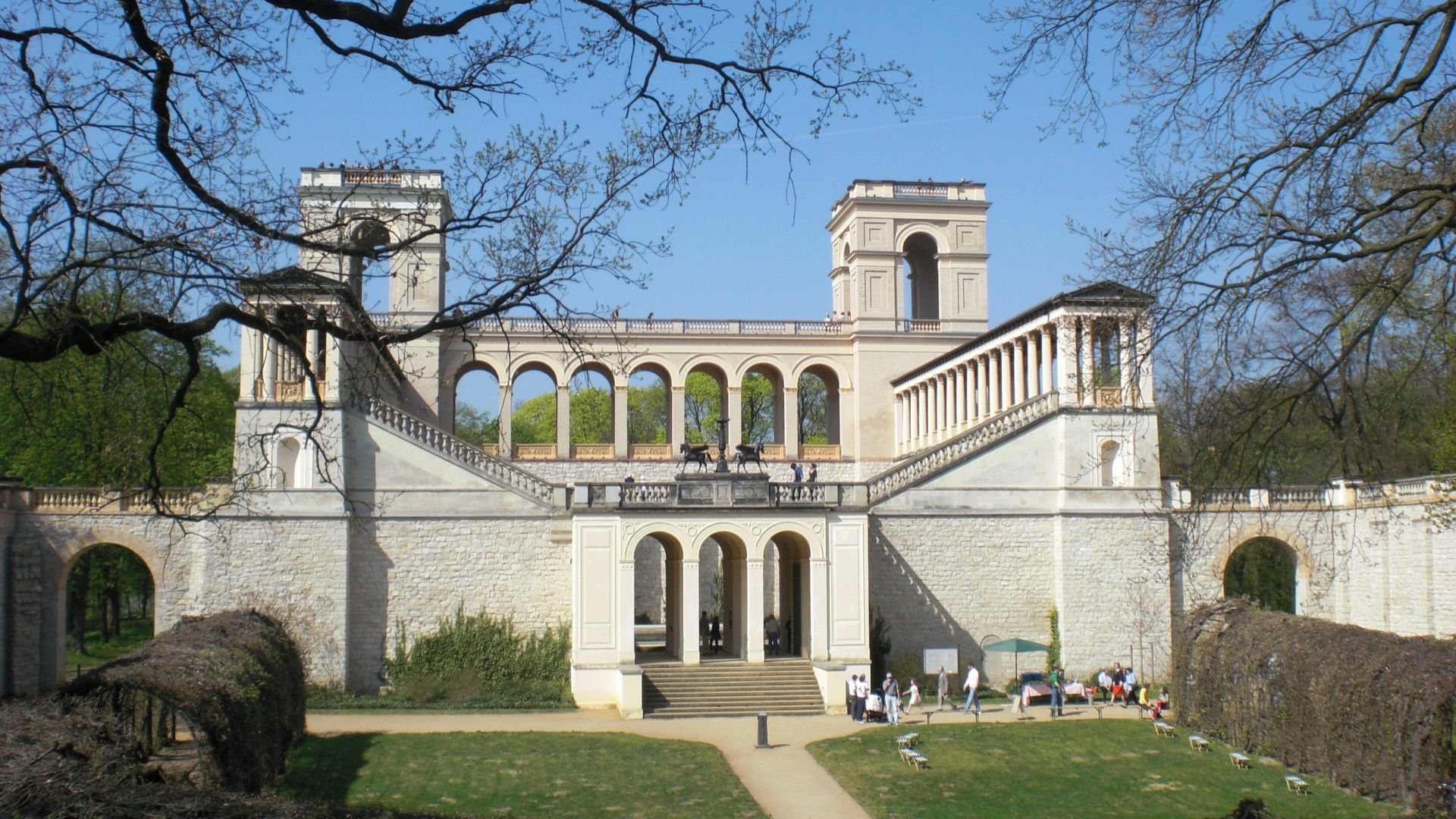 Download Man Made Belvedere On The Pfingstberg HD Wallpaper