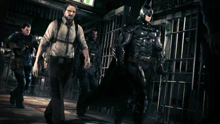 Commissioner Gordon Batman video game Batman: Arkham Knight HD Desktop Wallpaper | Background Image