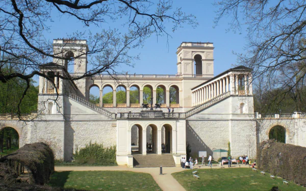 man made Belvedere on the Pfingstberg HD Desktop Wallpaper | Background Image