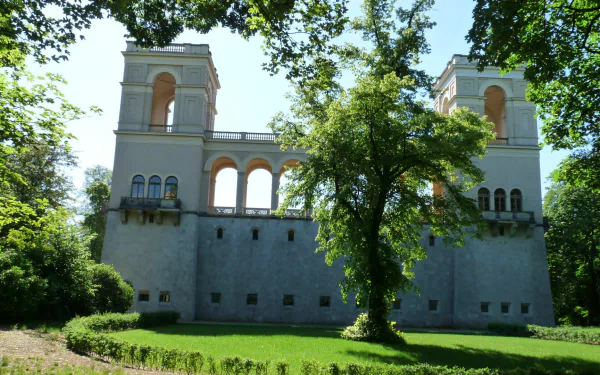 man made Belvedere on the Pfingstberg HD Desktop Wallpaper | Background Image