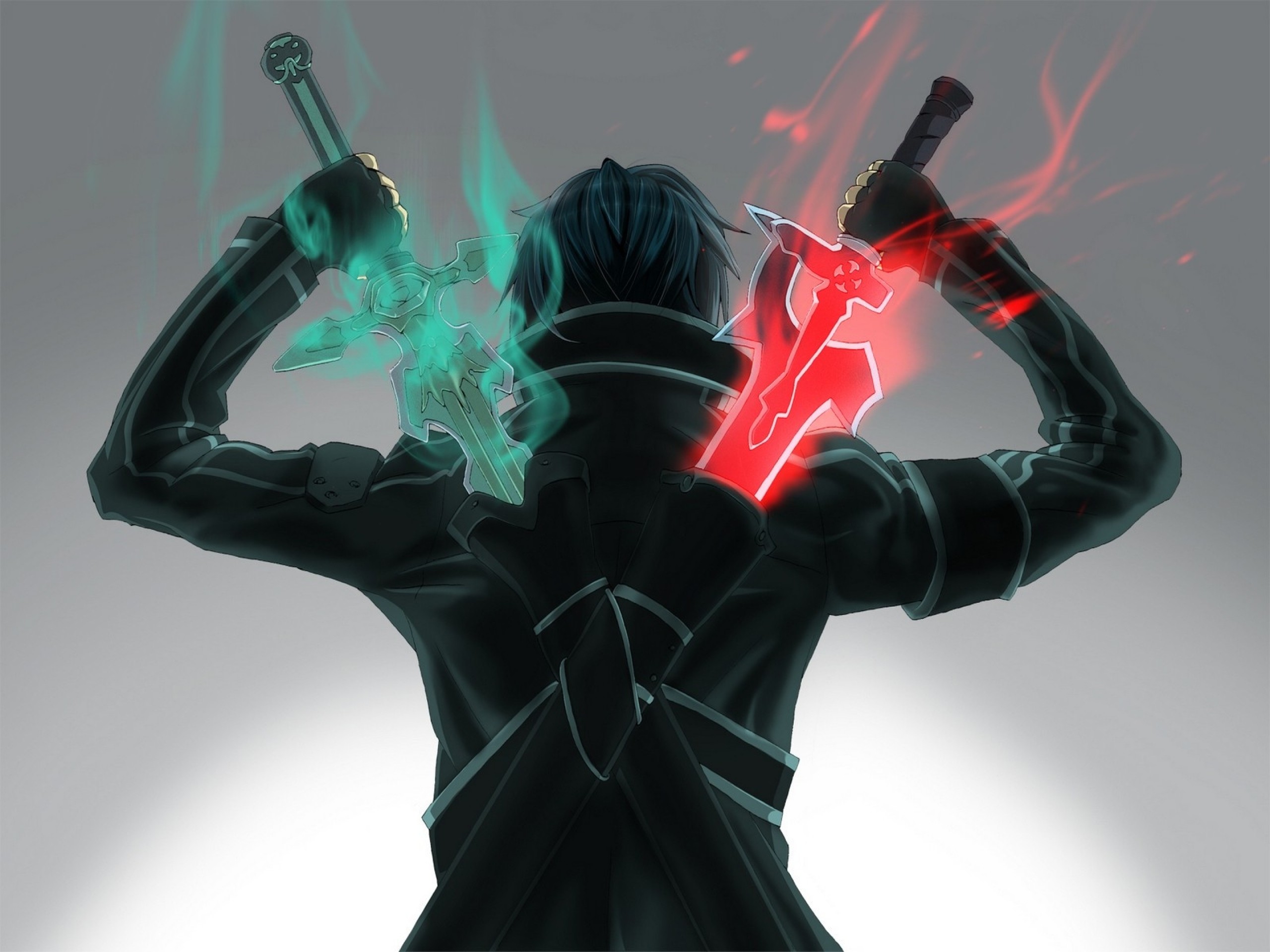 Download Anime Fight Sword Art Online Wallpaper