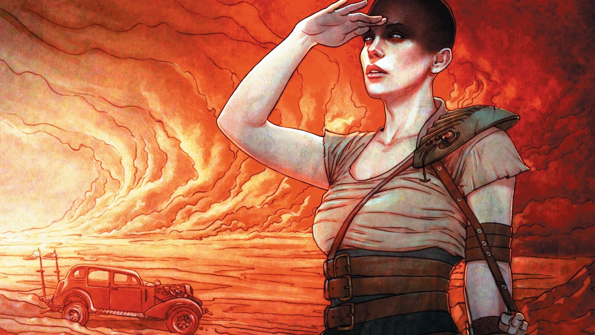 Download Imperator Furiosa Movie Mad Max: Fury Road 4k Ultra HD Wallpaper