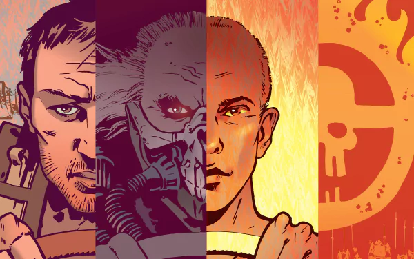Immortan Joe Imperator Furiosa Max Rockatansky movie Mad Max: Fury Road HD Desktop Wallpaper | Background Image