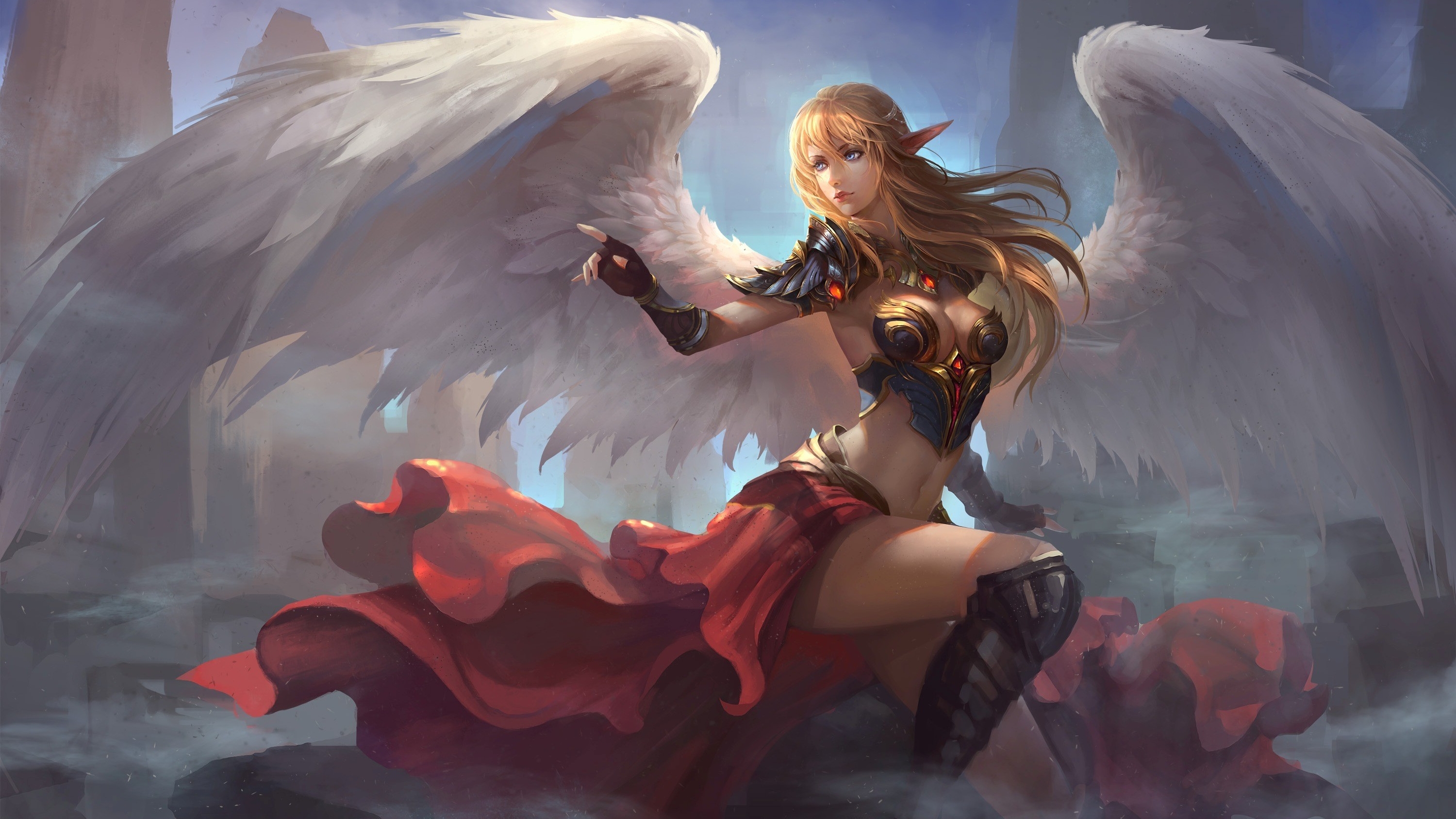 Download Fantasy Angel Hd Wallpaper 6858