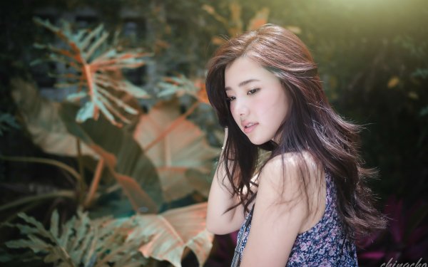 Women Chén Sīyǐng Model Asian Taiwanese Hair HD Wallpaper | Background Image
