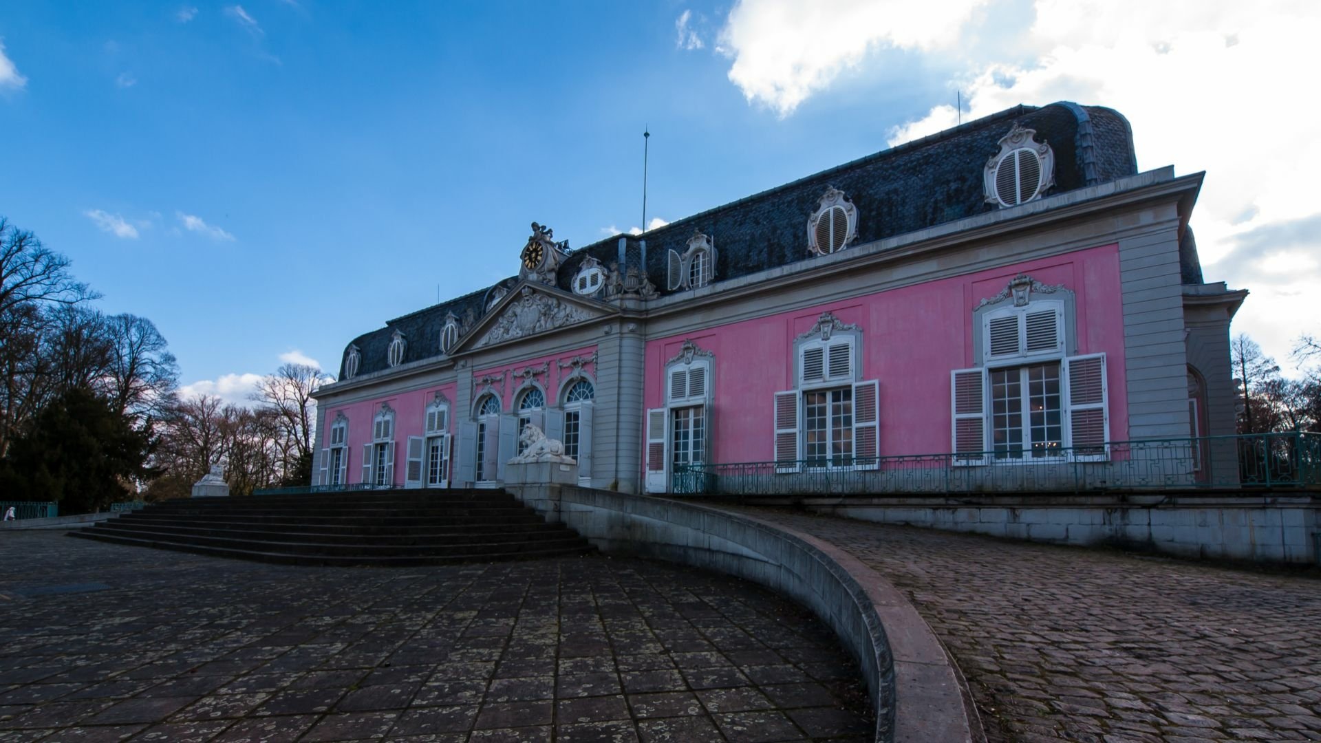 Download Man Made Benrath Palace HD Wallpaper