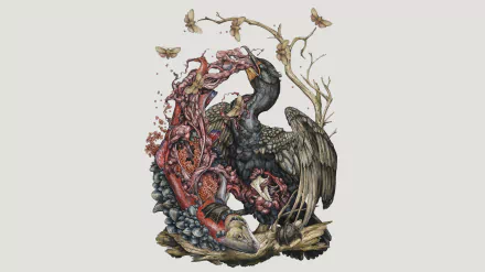 Animal cormorant HD Desktop Wallpaper | Background Image