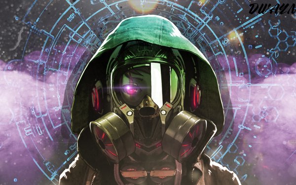 Anime Sci Fi Gas Mask HD Wallpaper | Background Image