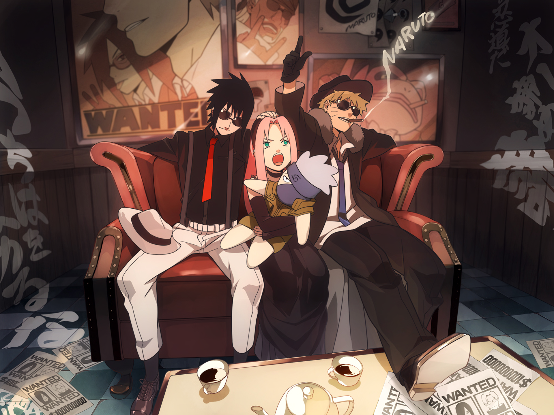 Naruto: Wanted by ミン (pixiv)
