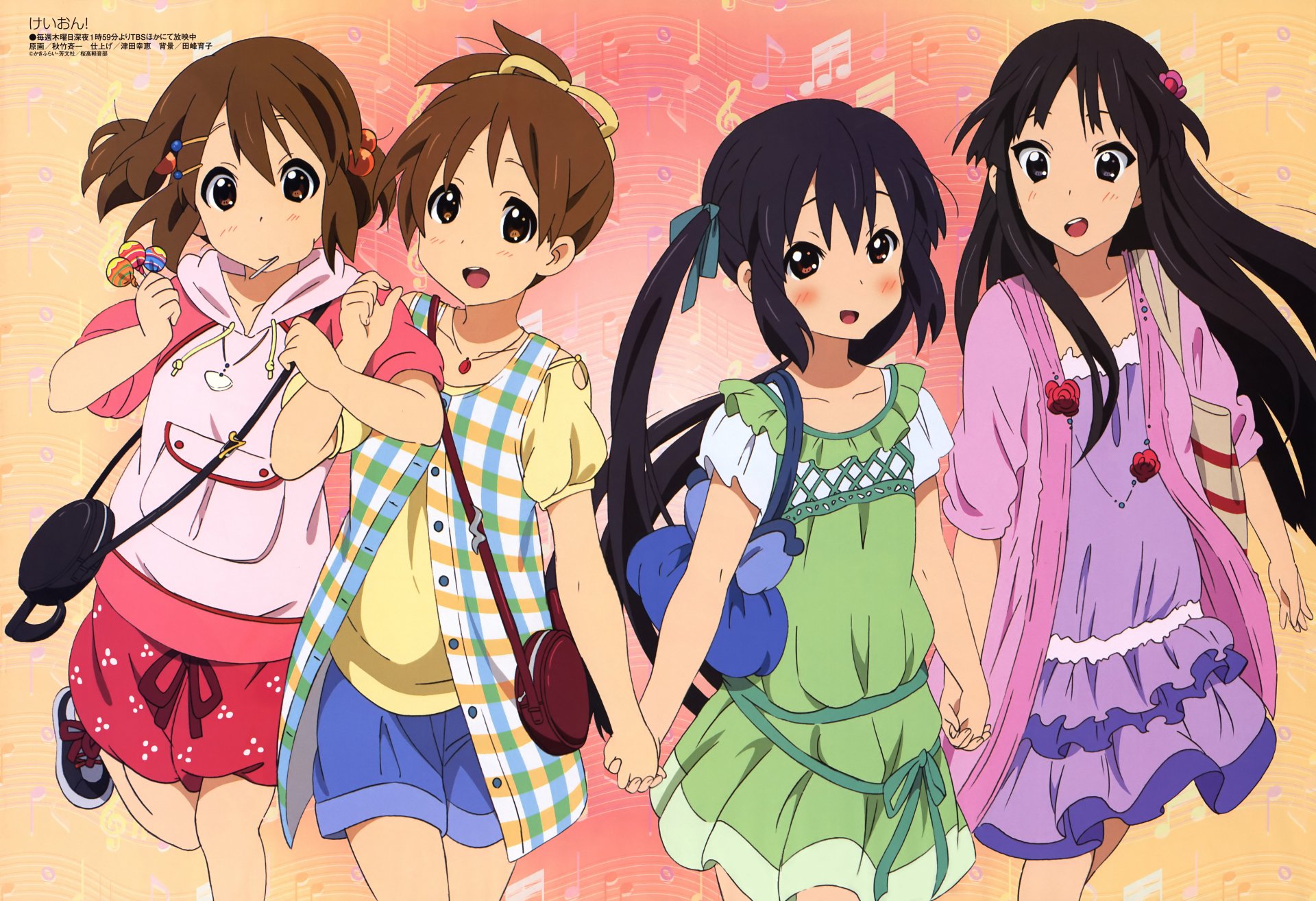 Download Anime K-ON! 4k Ultra HD Wallpaper