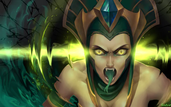 Cassiopeia (League Of Legends) video game League Of Legends HD Desktop Wallpaper | Background Image