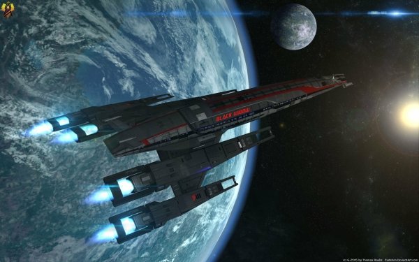 Video Game Mass Effect 3 Mass Effect Starship Futuristic Normandy SR-2 HD Wallpaper | Background Image