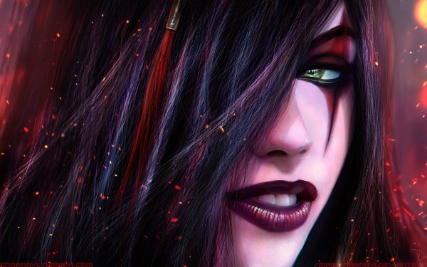Video Game League Of Legends Katarina HD Wallpaper | Background Image