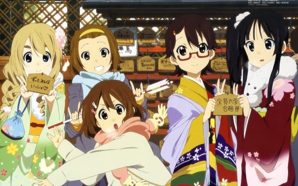 Anime K-ON! Mio Akiyama Yui Hirasawa Ritsu Tainaka Tsumugi Kotobuki Nodoka Manabe Azusa Nakano HD Wallpaper | Background Image