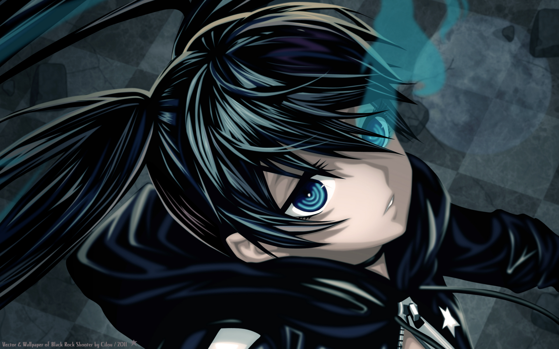 Download Anime Black Rock Shooter HD Wallpaper