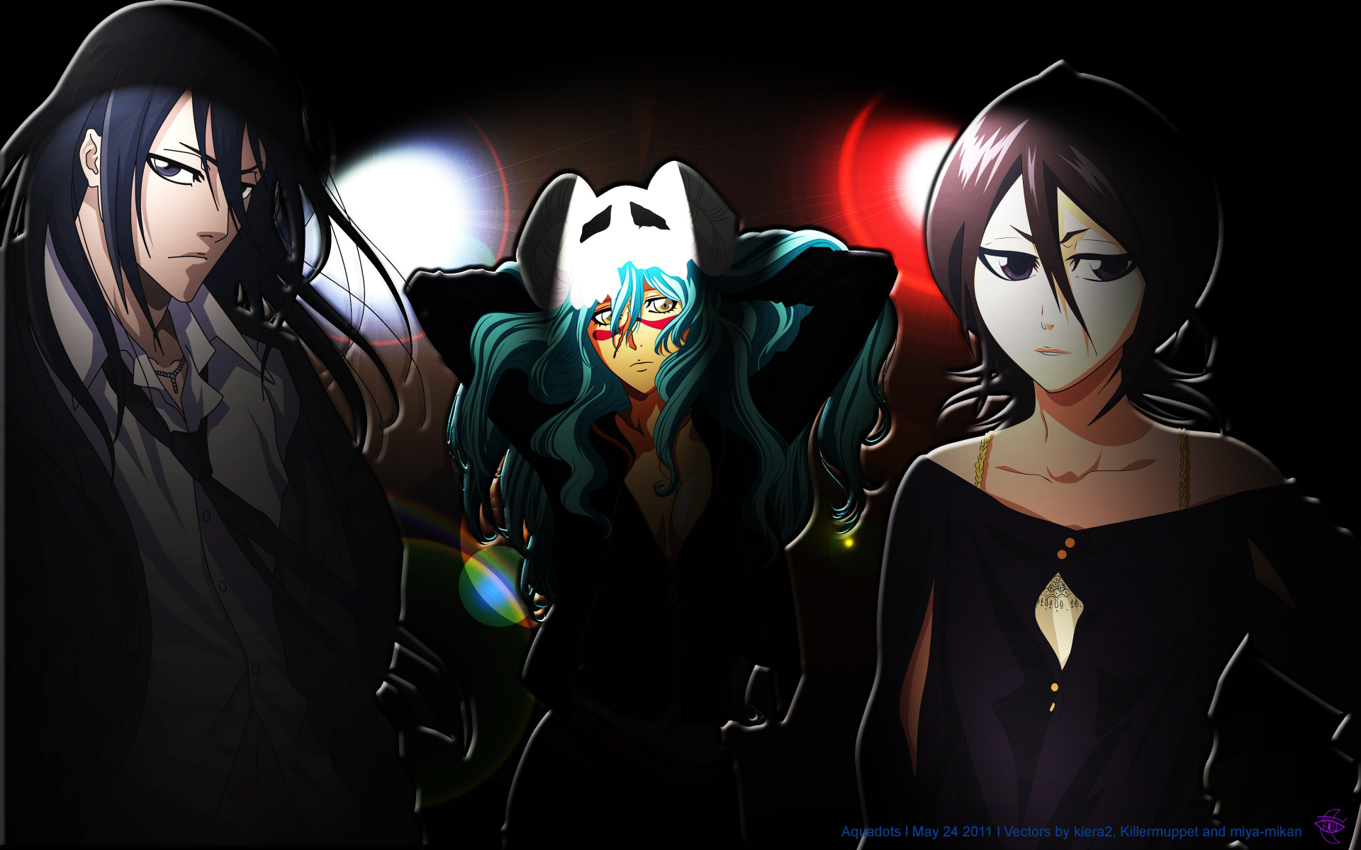 Download Byakuya Kuchiki Rukia Kuchiki Nelliel Tu Odelschwanck Anime Bleach 4k Ultra HD Wallpaper