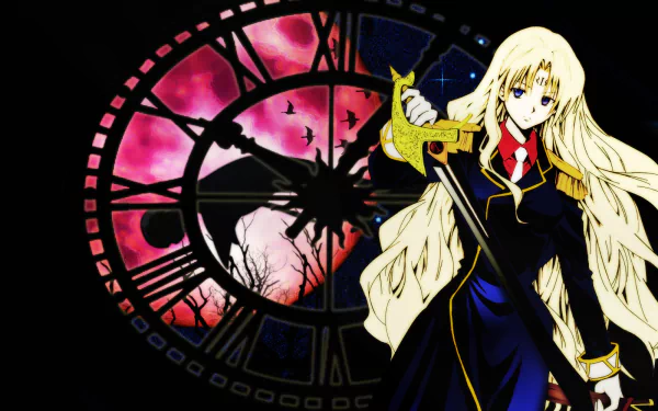 Anime Black Cat (Anime) HD Desktop Wallpaper | Background Image