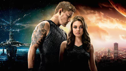 Channing Tatum Mila Kunis movie jupiter ascending HD Desktop Wallpaper | Background Image