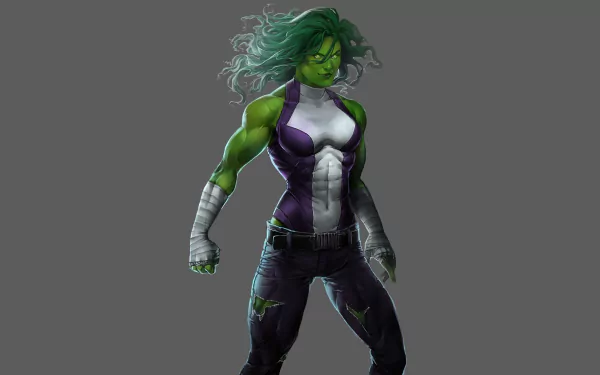 Jennifer Walters Comic She-Hulk HD Desktop Wallpaper | Background Image