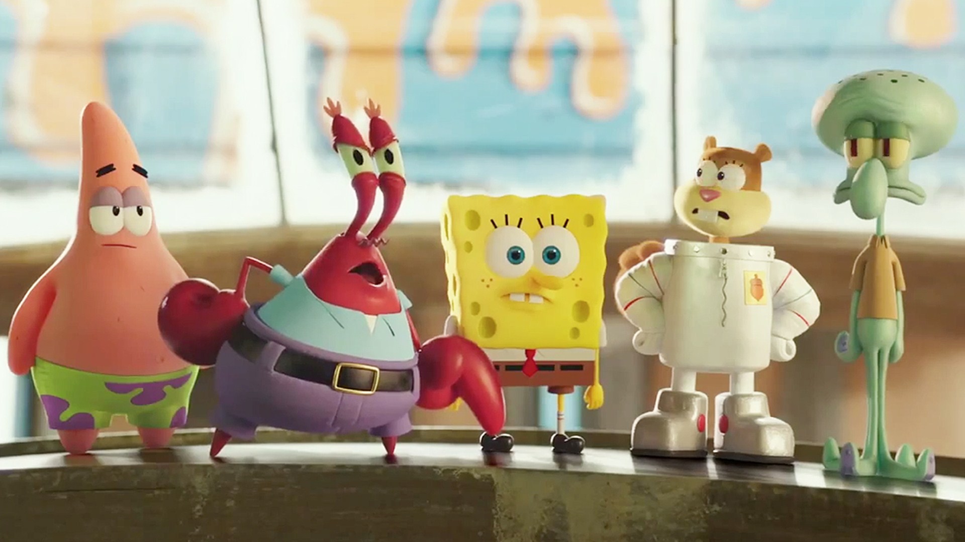 The SpongeBob Movie: Sponge Out of Water HD Wallpaper ...