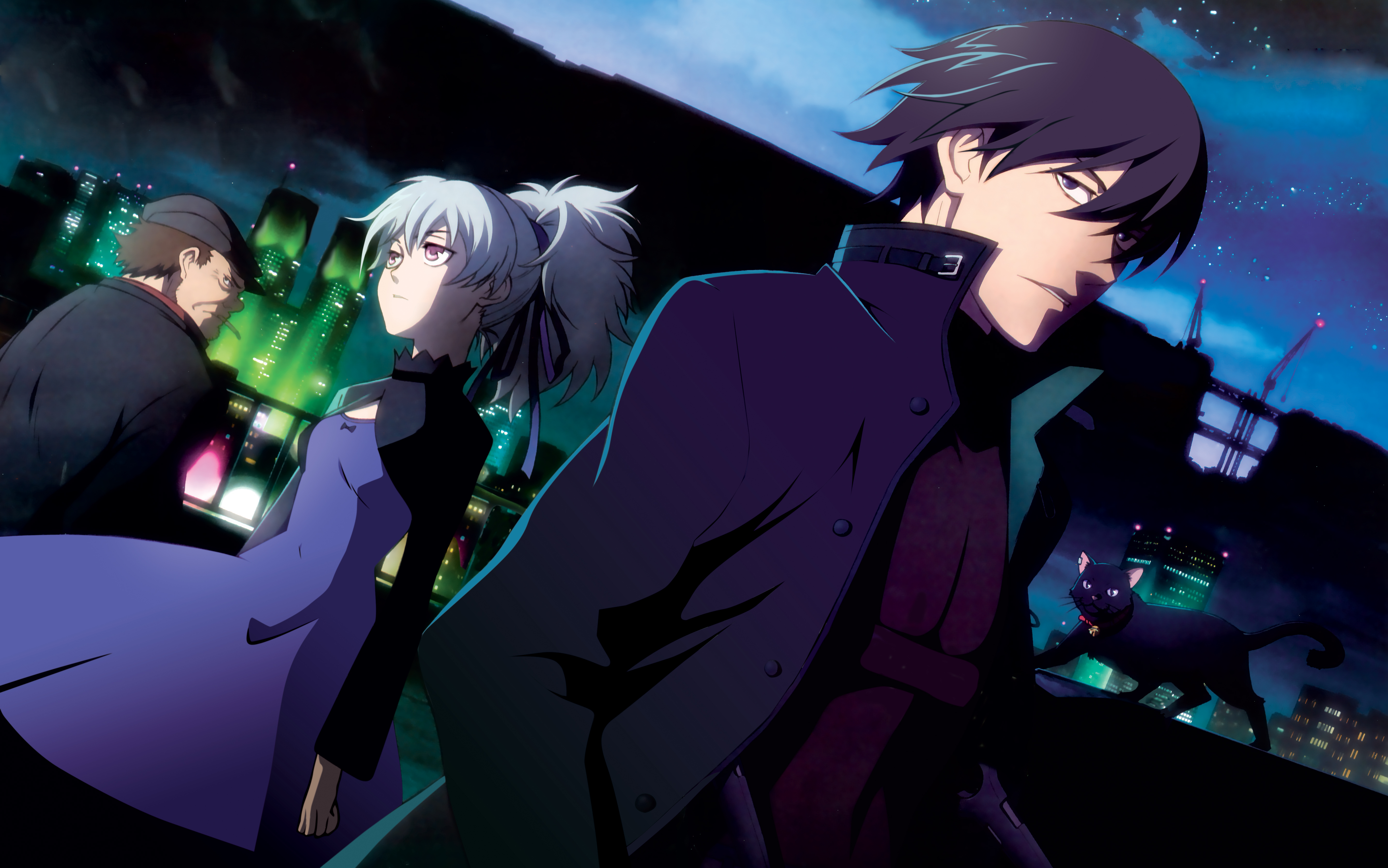 Darker Than Black iPad 1 & 2 Wallpaper  Dark anime, Cute anime boy, Cute anime  guys