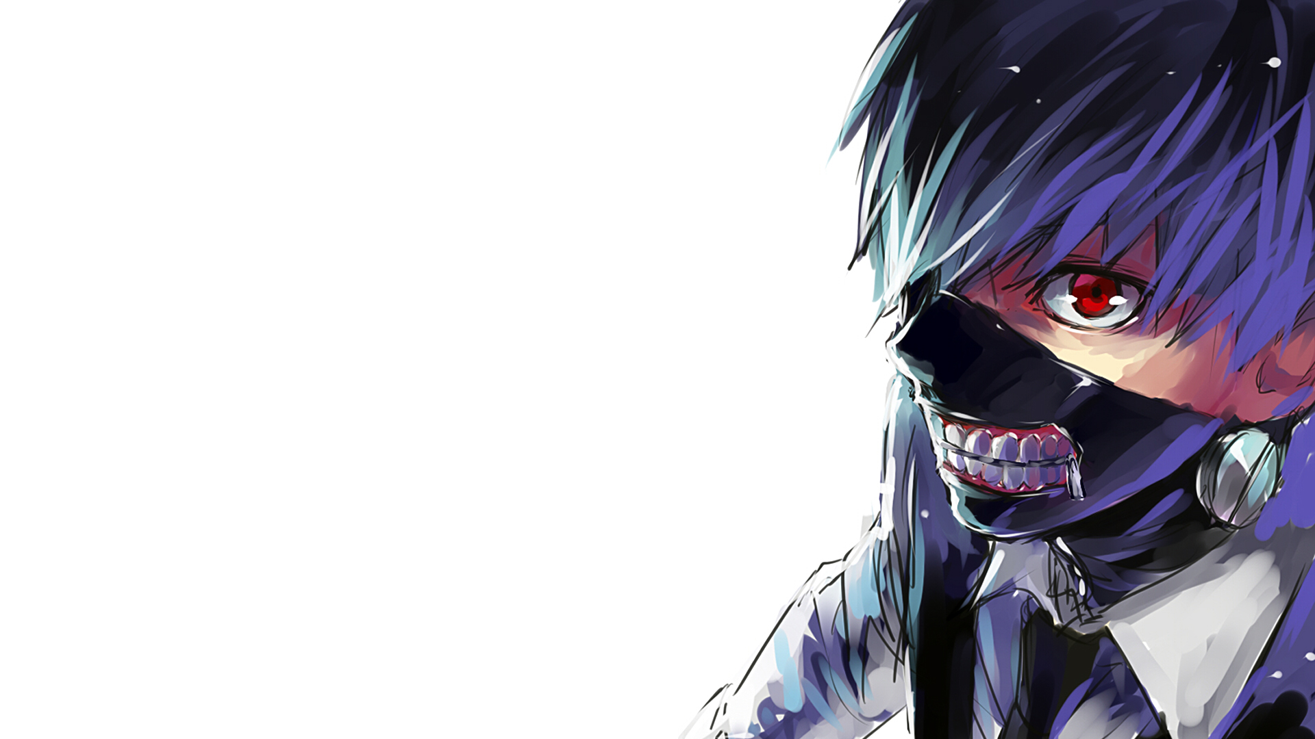 Tokyo Ghoul Ken Kaneki Portrait UHD 4K Wallpaper