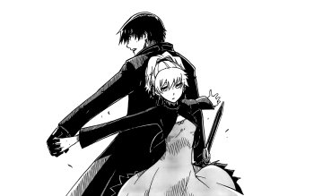 yin and hei (darker than black) drawn by rakuto_mangan