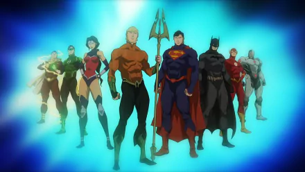 Billy Batson Superman Hal Jordan Barry Allen Diana Prince Batman Green Lantern Wonder Woman Cyborg (DC Comics) Flash Shazam (DC Comics) Aquaman movie Justice League: Throne of Atlantis HD Desktop Wallpaper | Background Image