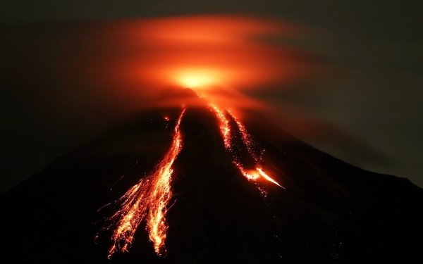 Terre/Nature Volcan Volcans Fumée Lava Nature Fond d'écran HD | Image
