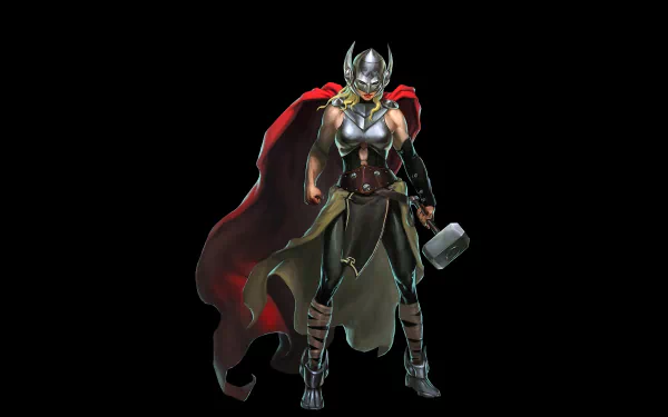 Jane Foster Comic Lady Thor HD Desktop Wallpaper | Background Image