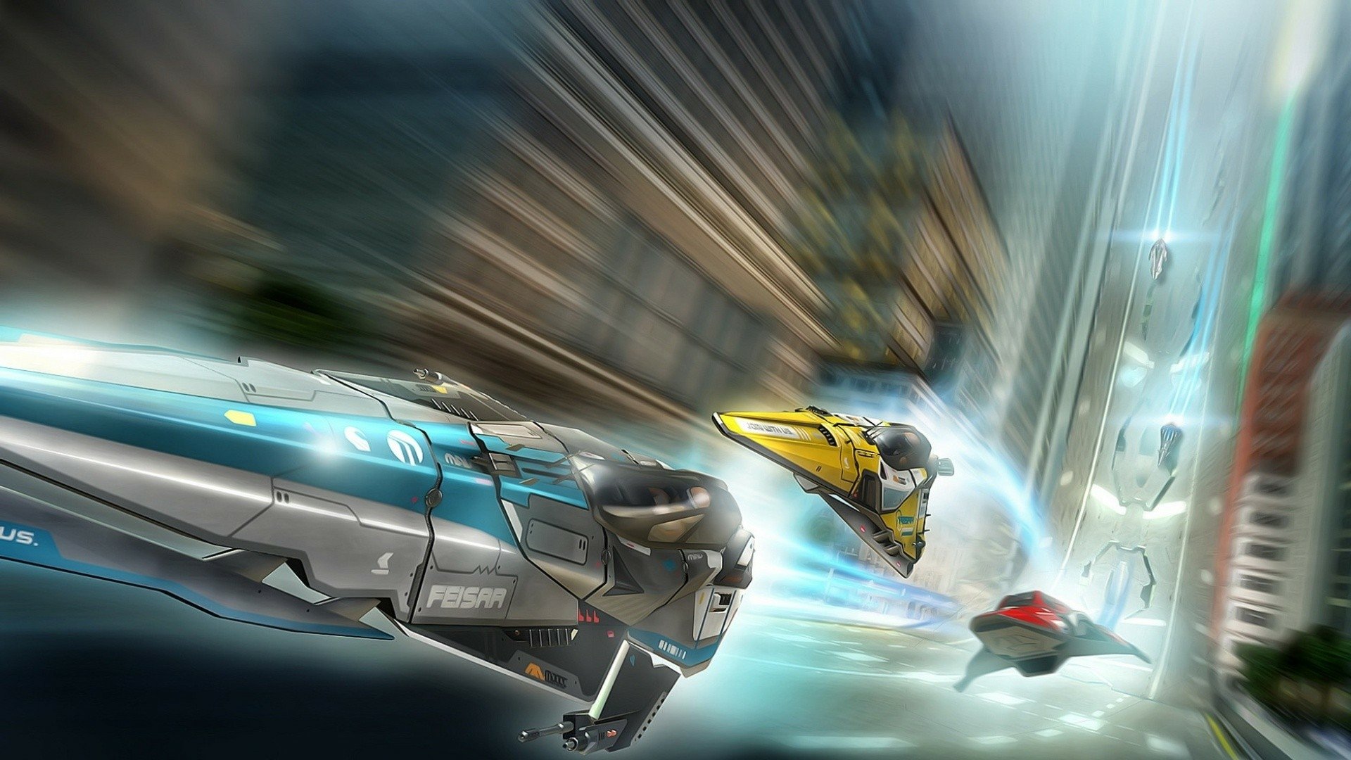 Wipeout 2048 Hd Wallpaper Background Image 1920x1080 Id609857