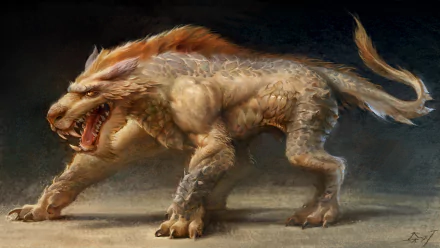 fantasy creature HD Desktop Wallpaper | Background Image