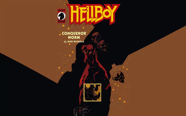 Comic Hellboy: Conqueror Worm HD Desktop Wallpaper | Background Image