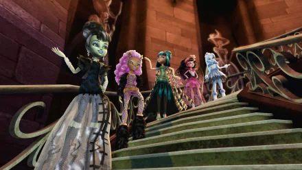 movie Monster High: Ghouls Rule HD Desktop Wallpaper | Background Image