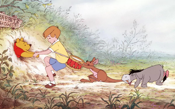movie The Many Adventures Of Winnie The Pooh HD Desktop Wallpaper | Background Image