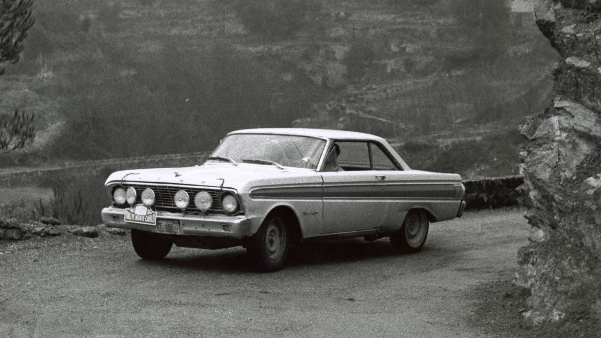 thumbnail image 2 of Coco De Mol 1964 Monte Carlo Rally #37 Retro Vinyl Sticker Decal UK Made 2 of 5
