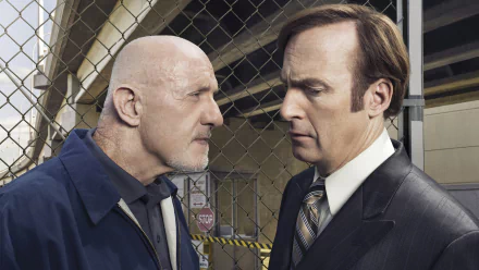 Mike Ehrmantraut Jonathan Banks Jimmy McGill Bob Odenkirk TV Show Better Call Saul HD Desktop Wallpaper | Background Image