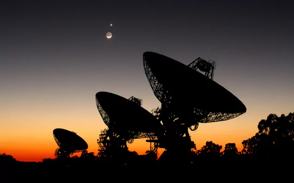man made telescope HD Desktop Wallpaper | Background Image