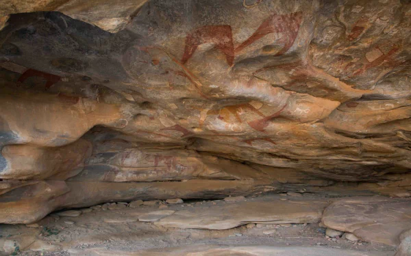 nature Laas Geel Cave HD Desktop Wallpaper | Background Image