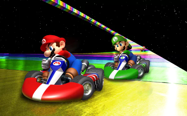 video game Mario Kart HD Desktop Wallpaper | Background Image