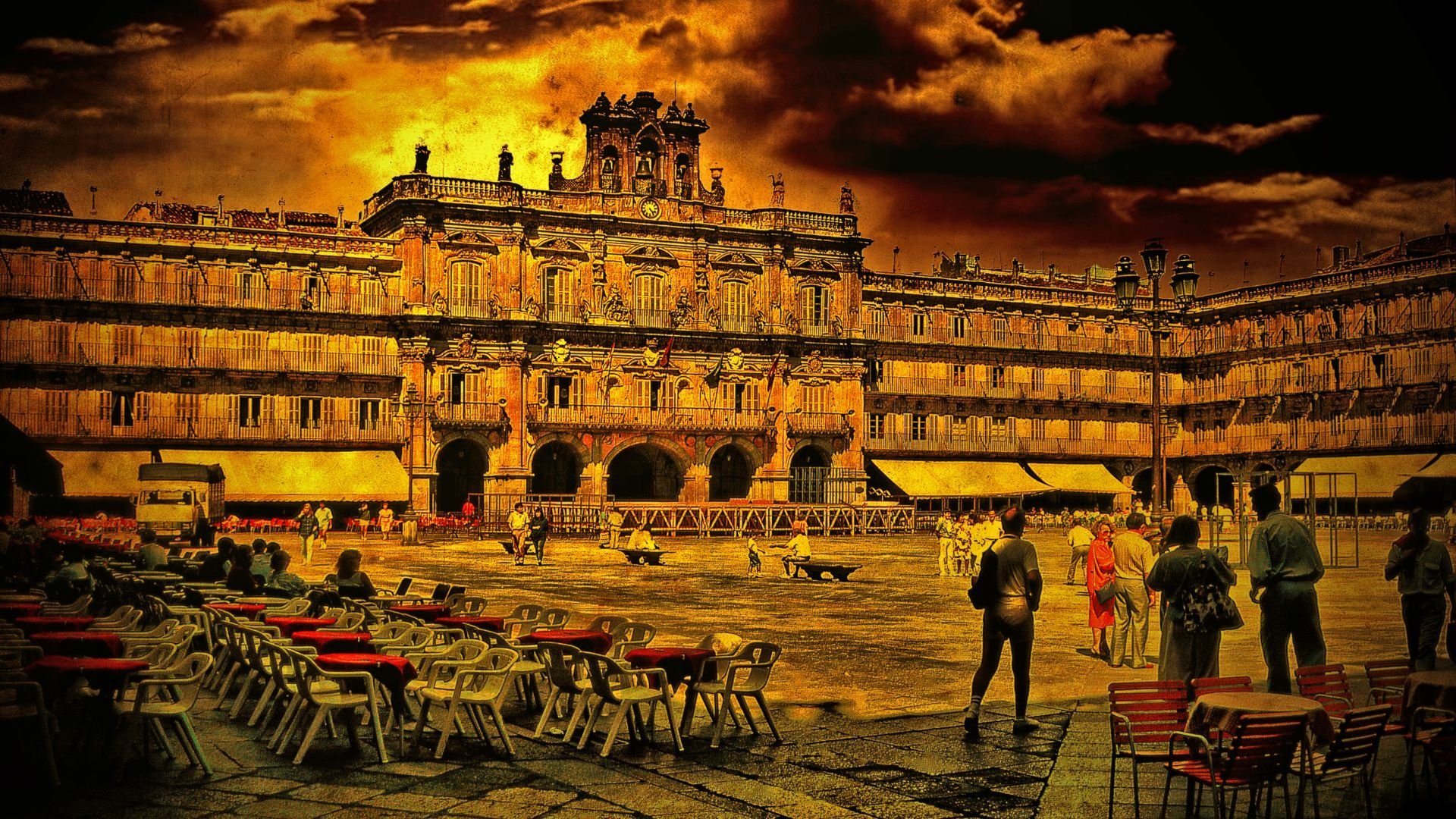 Download Man Made Salamanca HD Wallpaper